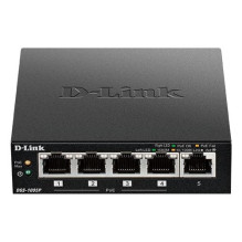 Switch DGS-1005P 5xGbE (4xPoE+ 60W) Switch DGS-1005P 5xGbE (4xPoE+ 60W)