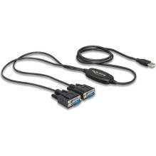 DELOCK USB cable A - 2x...