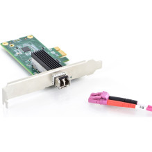 DIGITUS Netzwerkkarte PCIe Gigabit SFP INTEL WGI210 Chip DIGITUS Netzwerkkarte PCIe Gigabit SFP INTEL WGI210 Chip
