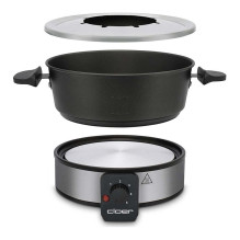 CLOER 6679 Fondue 1000W schwarz CLOER 6679 Fondue 1000W schwarz