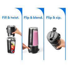 nutribullet Flip Standmixer schwarz nutribullet Flip Standmixer schwarz