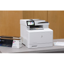 HP Color LaserJet Enterprise LaserJet Enterprise M480f Multifunction Color Printer, Ethernet Only Copier, Scanner