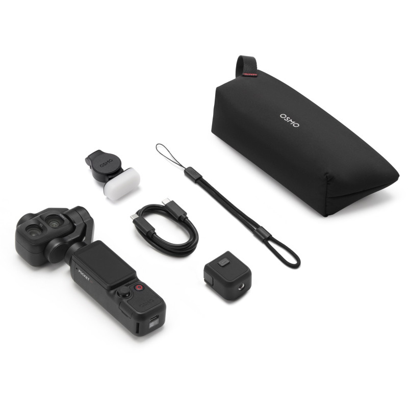 DJI Osmo Pocket 4P standartinis komplektas
