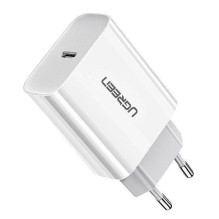 Ugreen Ugreen USB charger Power Delivery 3.0 Quick Charge 4.0+ 20W 3A white (60450) White Ugreen Ugreen USB charger Power Delivery 3.0 Quick Charge 4.0+ 20W 3A white (60450) White
