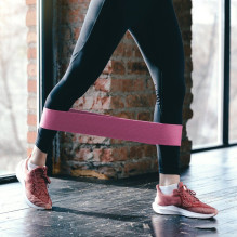 Wozinsky Wozinsky 3x Fabric Resistance Mini Band Set for Yoga, Fitness, CrossFit Exercises (WFB-01)