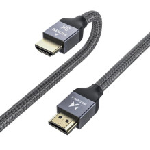 Wozinsky Wozinsky HDMI 2.1 Cable 8K 60 Hz 48 Gbps / 4K 120 Hz / 2K 144 Hz 2 m Silver (WHDMI-20)
