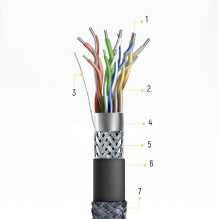 Wozinsky Wozinsky HDMI 2.1 Cable 8K 60 Hz 48 Gbps / 4K 120 Hz / 2K 144 Hz 2 m Silver (WHDMI-20)