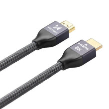 Wozinsky Wozinsky HDMI 2.1 Cable 8K 60 Hz 48 Gbps / 4K 120 Hz / 2K 144 Hz 2 m Silver (WHDMI-20)