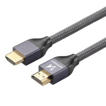 Wozinsky Wozinsky HDMI 2.1 Cable 8K 60 Hz 48 Gbps / 4K 120 Hz / 2K 144 Hz 2 m Silver (WHDMI-20)