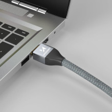 Wozinsky Wozinsky HDMI 2.1 Cable 8K 60 Hz 48 Gbps / 4K 120 Hz / 2K 144 Hz 2 m Silver (WHDMI-20)