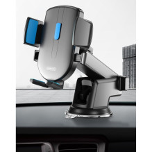 Joyroom Universal Joyroom car phone holder with telescopic extendable arm for dashboard and window black (JR-OK3)