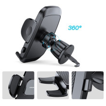 Joyroom Joyroom JR-ZS259 car holder clamping phone to the air vent - black Joyroom Joyroom JR-ZS259 car holder clamping phone to the air vent - black