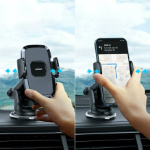 Joyroom Joyroom automobilio telefono laikiklis su teleskopine ištraukiama rankena prietaisų skydeliui ir priekiniam stik Joyroom Joyroom automobilio telefono laikiklis su teleskopine ištraukiama rankena prietaisų skydeliui ir priekiniam stik
