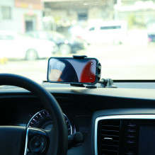 Joyroom Joyroom car phone holder with flexible arm for dashboard or windshield, black (JR-ZS259)