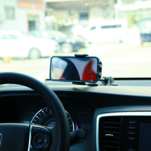 Joyroom Joyroom automobilinis telefono laikiklis su lanksčia rankena, skirtas prietaisų skydeliui arba priekiniam stiklu