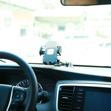 Joyroom Joyroom automobilinis telefono laikiklis su lanksčia rankena, skirtas prietaisų skydeliui arba priekiniam stiklu