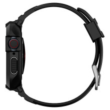 Spigen Spigen Rugged Armor Pro Case with Strap for Apple Watch 4 / 5 / 6 / 7 / 8 / SE (44 / 45 mm) - Black