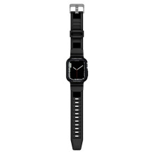 Spigen Spigen Rugged Armor Pro Case with Strap for Apple Watch 4 / 5 / 6 / 7 / 8 / SE (44 / 45 mm) - Black