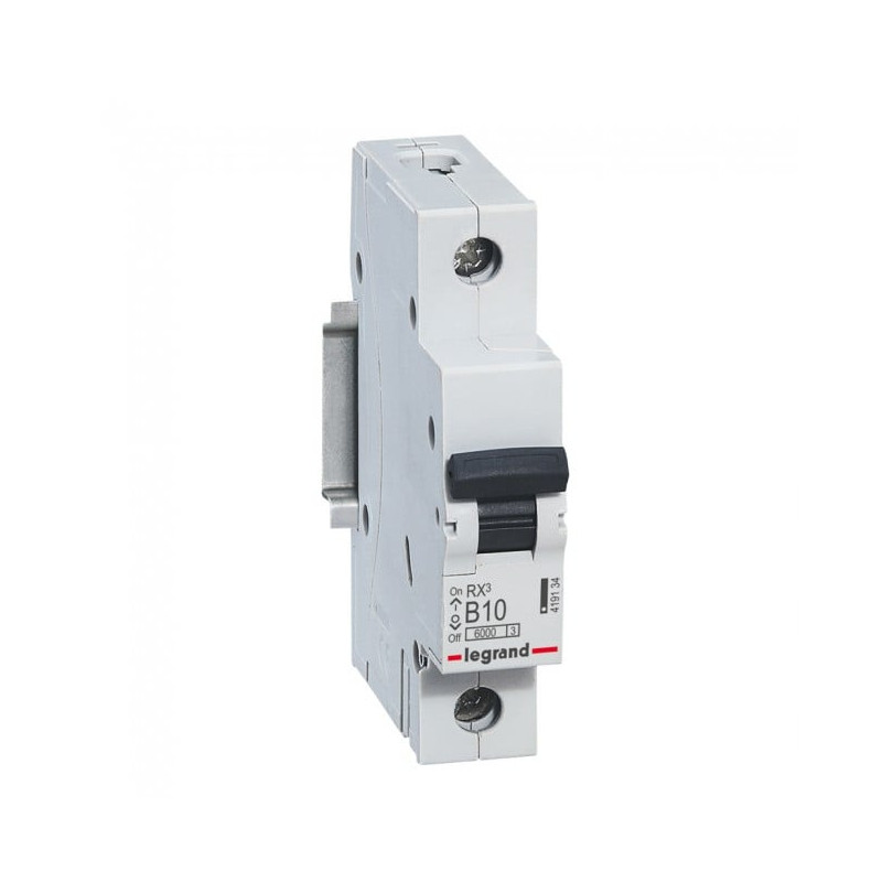 Automatinis jungiklis MCB RX3 Legrand 419134 (10A, 1P, 230V, 6kA)