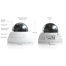 Kamera Ubiquiti UniFi UVC-AI-Dome-W (4K, 109.9° ultra-wide, AI, IR 40m)