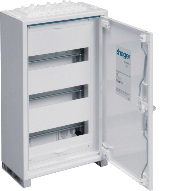 Virštinkinis modulinis skydas Hager FWB31 (36 mod., IP44, 500x300x161)