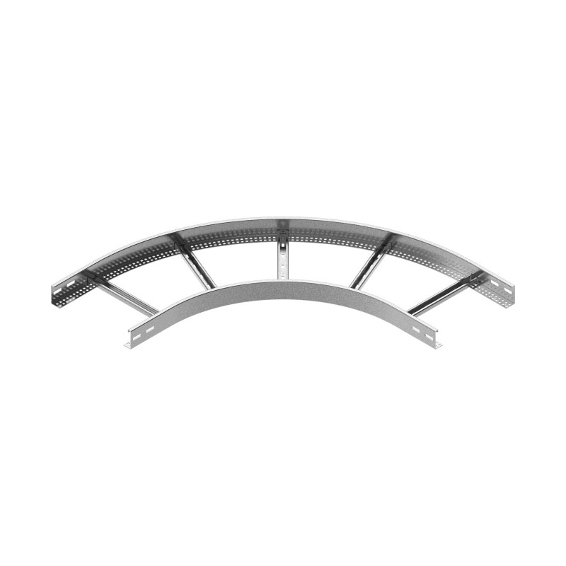 Horizontalus kopėčių posūkis 90° BAKS LDP / LDOP500H60