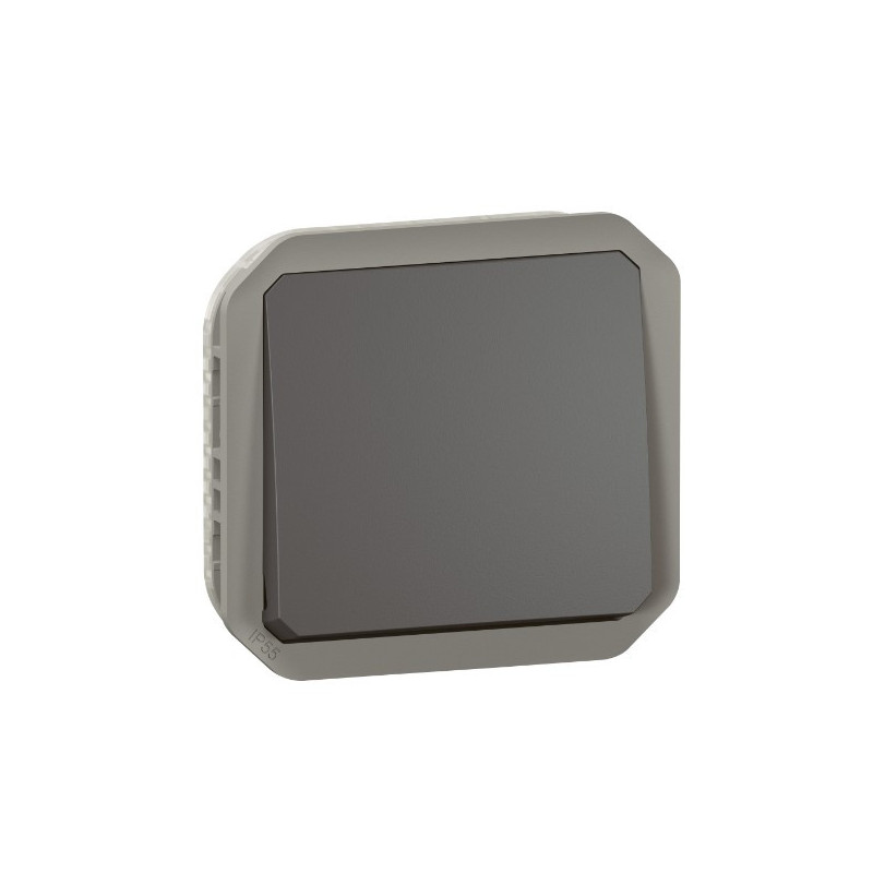 1st class switch anthracite Plexo Legrand 069810L