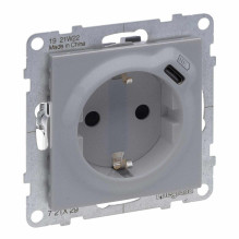 Socket with grounding +...