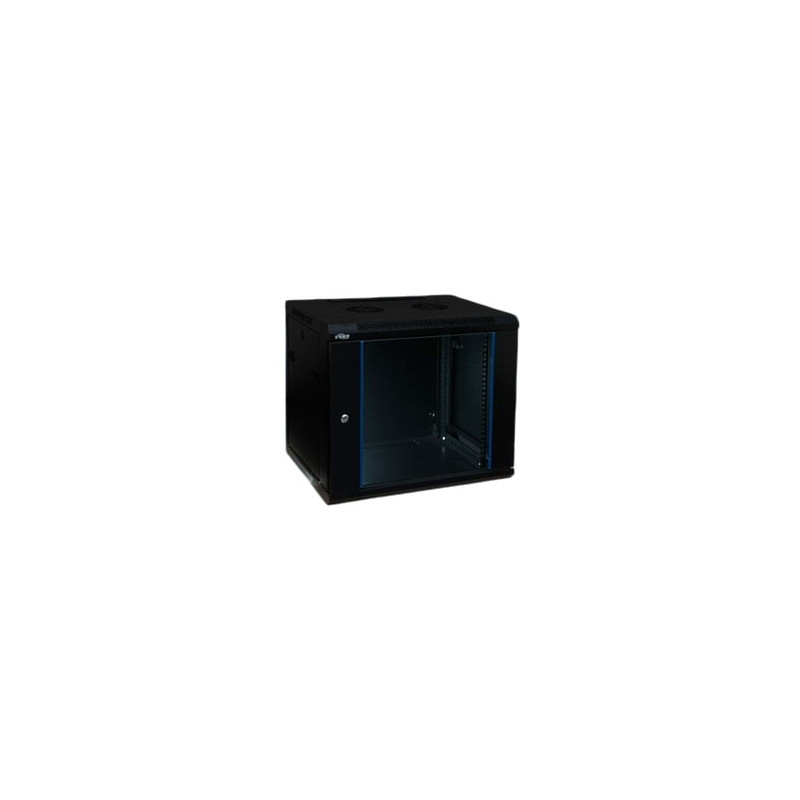 Komutacinė spinta 19'' pakabinama 15U 600x450x769mm (juoda, nesurinkta, IP20) ASP2-6415