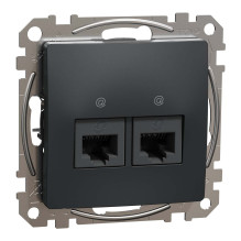 Computer socket 2xRJ45 UTP...