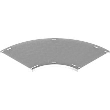 Perforated channel bend...