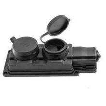 2-gang socket Pawbol D.3159...
