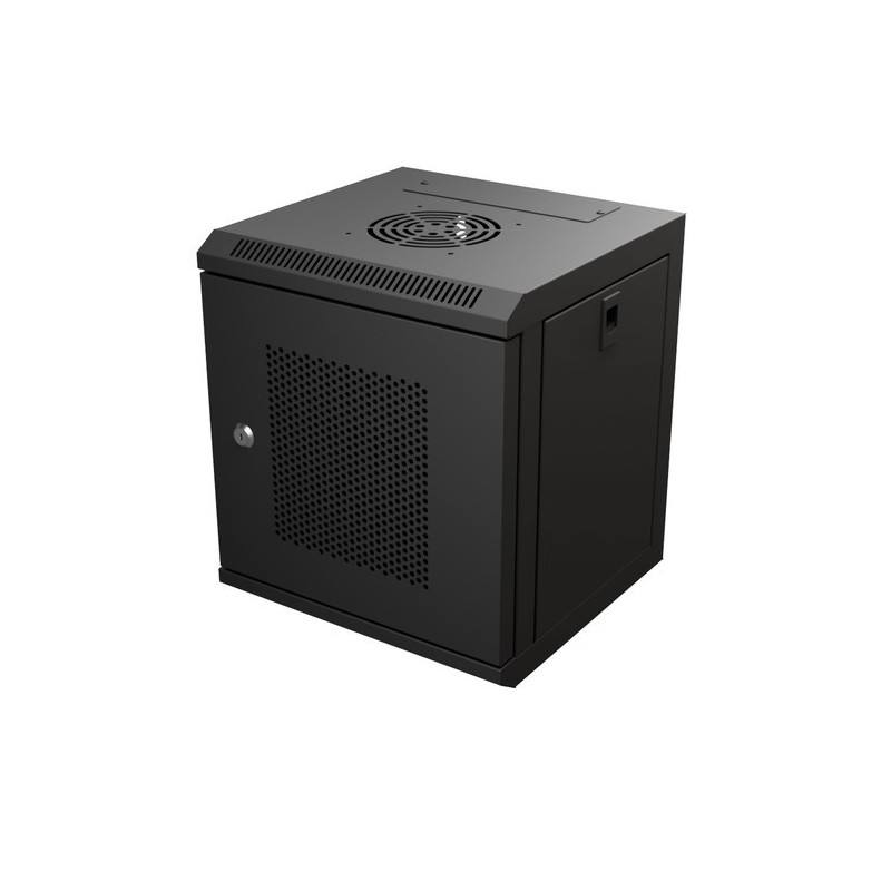 Komutacinė pakabinama spinta 19" 7U 540x400x300mm (antracito, nesurinkta)