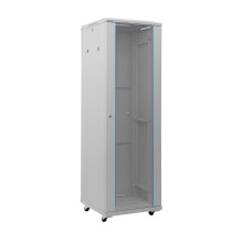Komutacinė spinta 19'' pastatoma 42U 600x1000x2055mm (pilka, nesurinkta, IP20) A2-6042