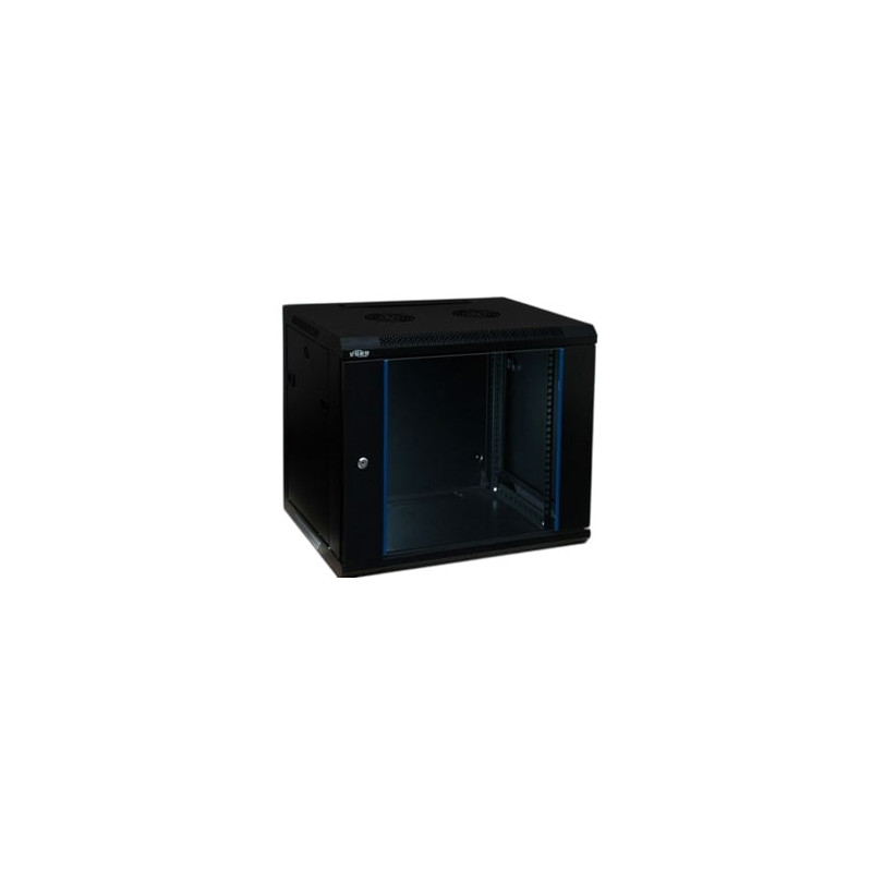 Komutacinė spinta 19'' pakabinama 15U 600x600x769mm (juoda, surinkta, IP20) AWM2-6615