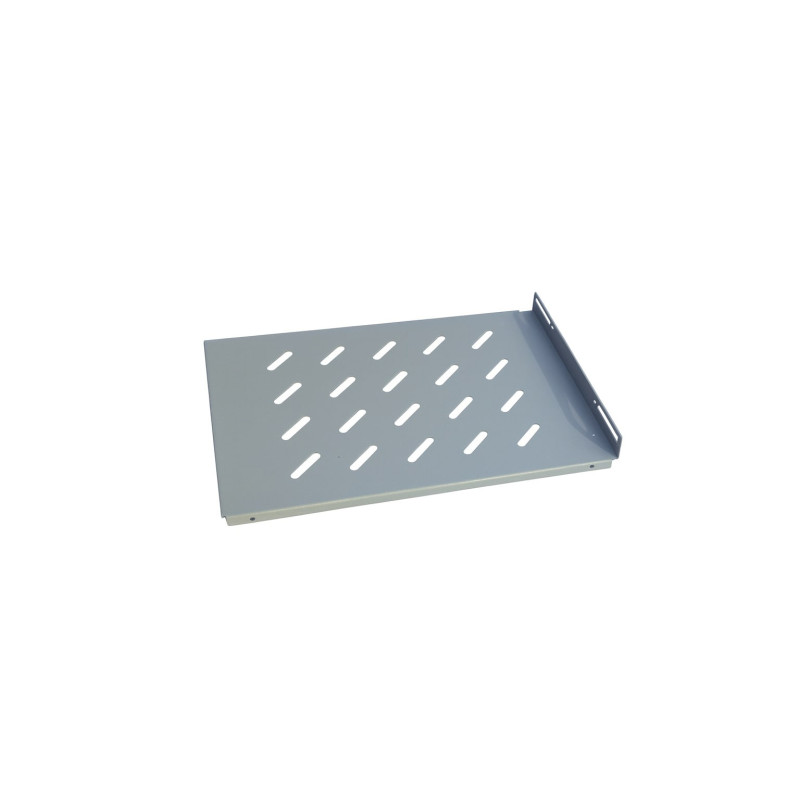 Universal 1U shelf for 19'' cabinet (450 mm deep, gray) A-CB45