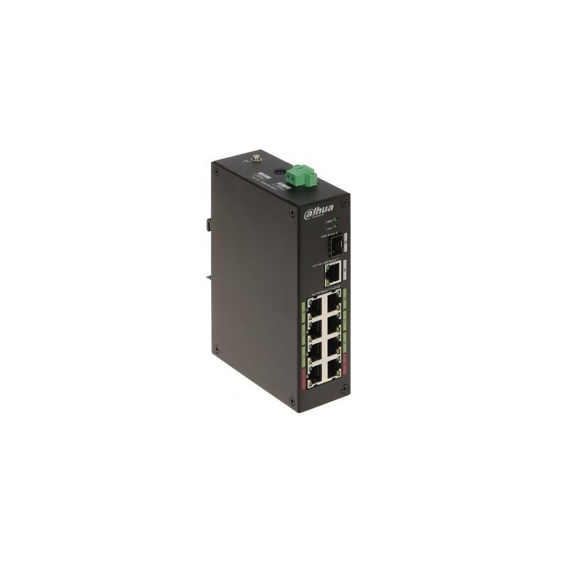8-port switch Dahua DH-LR2110-8ET-120