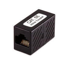 Connector for UTP cable RJ45-RJ45 Cat5e In-Line LK-1006-Cat5e (black)