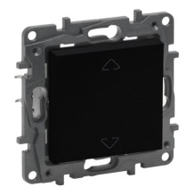 Blinds button Legrand Niloe Step 863543 (black)