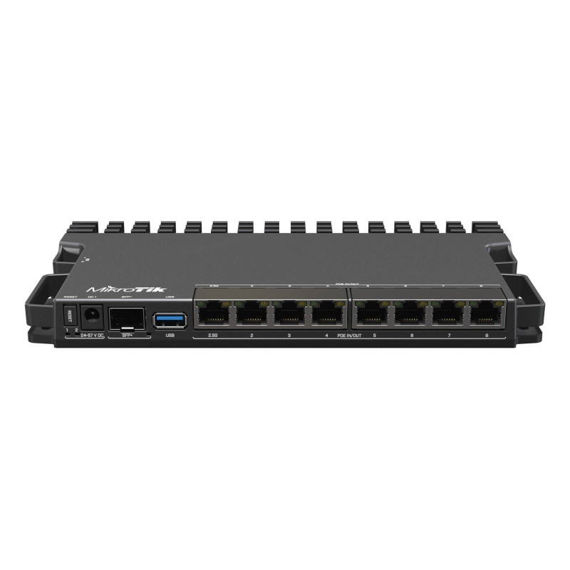 Maršrutizatorius 9 prievadų Mikrotik RB5009UPr+S+IN