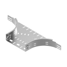 Perforated duct T-connector...