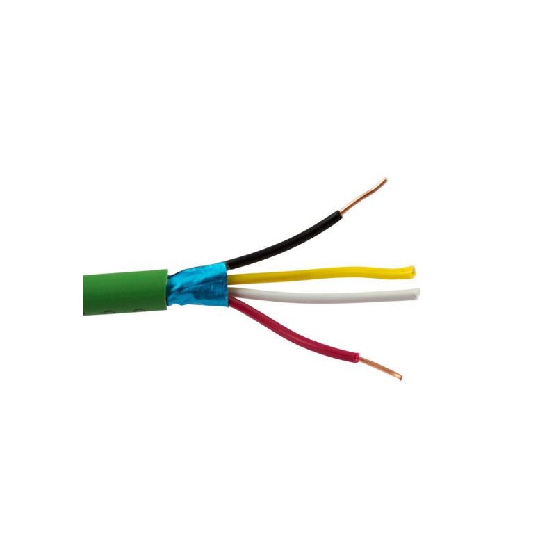 Ekranuotas maitinimo kabelis EIB E-BUS KNX ELMAT 2x2x0.8 (1000 m)
