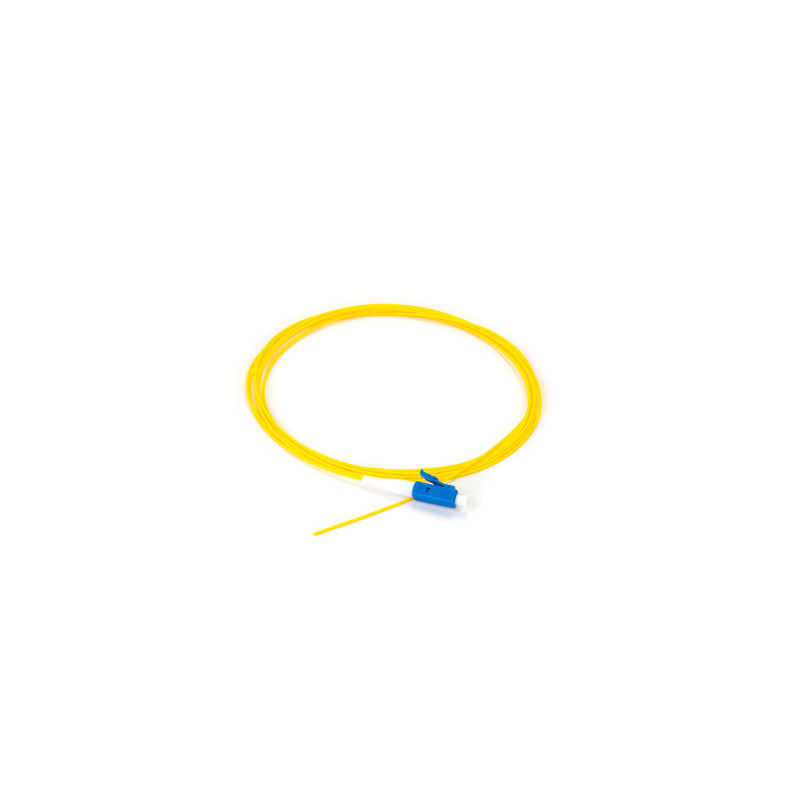 Optical pigtail LC / UPC SM (OS1 / OS2, 2m, 900µm, G657A1)