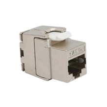 RJ45 socket (Cat6, STP, 180°)
