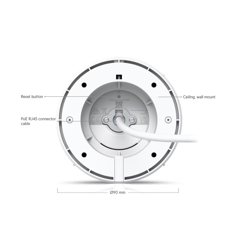Kamera Ubiquiti UniFi UVC-G5-Turret-Ultra (4MP, PoE)