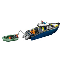 Žaislų Rinkinys - Lego CITY 60456 Policijos Laivo Persekiojimas 264 Dalys 2 Minifigūrėlės Žaislų Rinkinys - Lego CITY 60456 Policijos Laivo Persekiojimas 264 Dalys 2 Minifigūrėlės