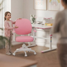 Junior 3.1 Pink swivel chair