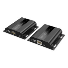HDMI Ilgintuvas - DIGITUS 4K / 60 Hz Cat6 IP PoE Rinkinys HDMI Ilgintuvas - DIGITUS 4K / 60 Hz Cat6 IP PoE Rinkinys