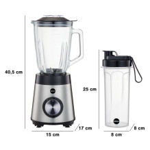 Trintuvas - ELDOM BK7S STALO 2,0 L Juodas Trintuvas - ELDOM BK7S STALO 2,0 L Juodas