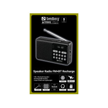 Sandberg 421-18 Speaker Radio FM+BT Recharge
